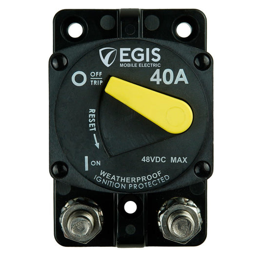 Egis 40A Surface Mount 87 Series Circuit Breaker - Marine Parts OnlyElectricalEgis Mobile Electric