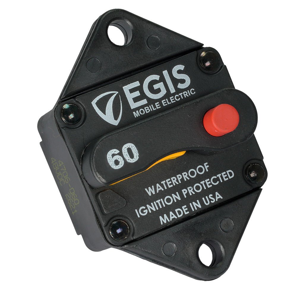 Egis 60A Panel Mount Circuit Breaker - 285 Series - Marine Parts OnlyElectricalEgis Mobile Electric