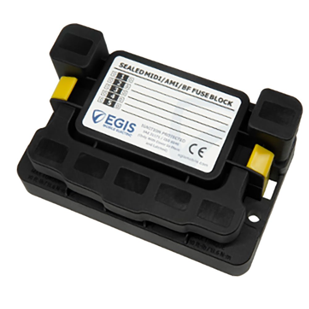 Egis MIDI 5x Fuse Block w/Sealed Cover - Marine Parts OnlyElectricalEgis Mobile Electric