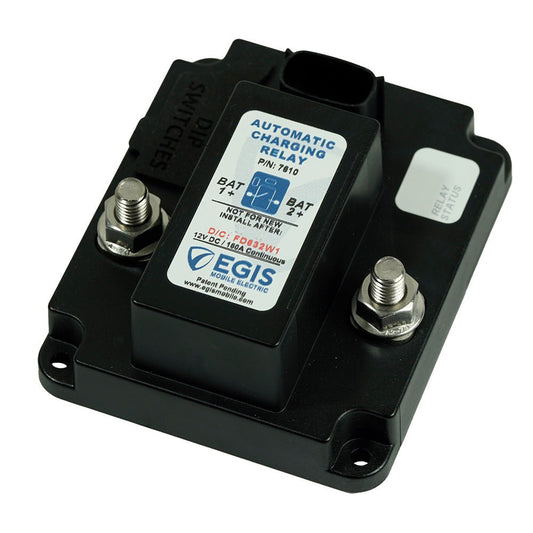 Egis Programmable Automatic Charging Relay (ACR) 160A, 12V - Marine Parts OnlyElectricalEgis Mobile Electric