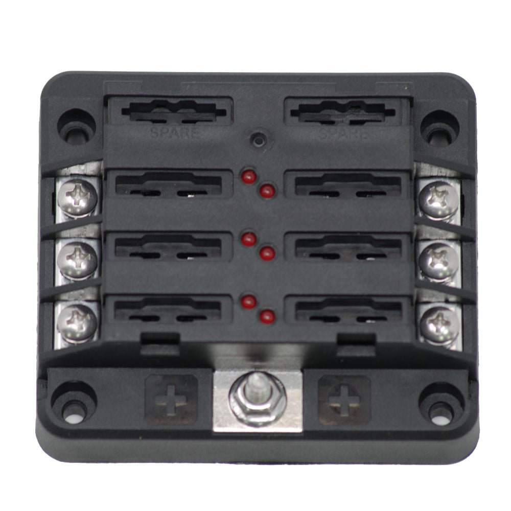 Egis RT Fuse Block 6 Position w/LED Indication - Marine Parts OnlyElectricalEgis Mobile Electric