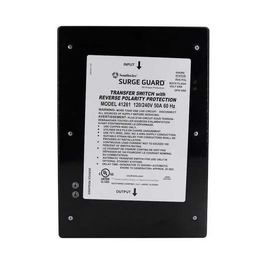 ENTRY LEVEL 50A SURGE GUARD REVERSE - Marine Parts OnlySOUTHWIRE