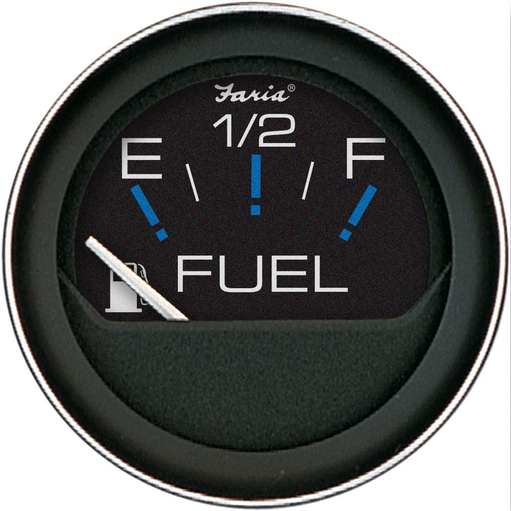 Faria Coral 2" Fuel Level Gauge (E - 1/2 - F) - Marine Parts OnlyMarine Navigation & InstrumentsFaria Beede Instruments