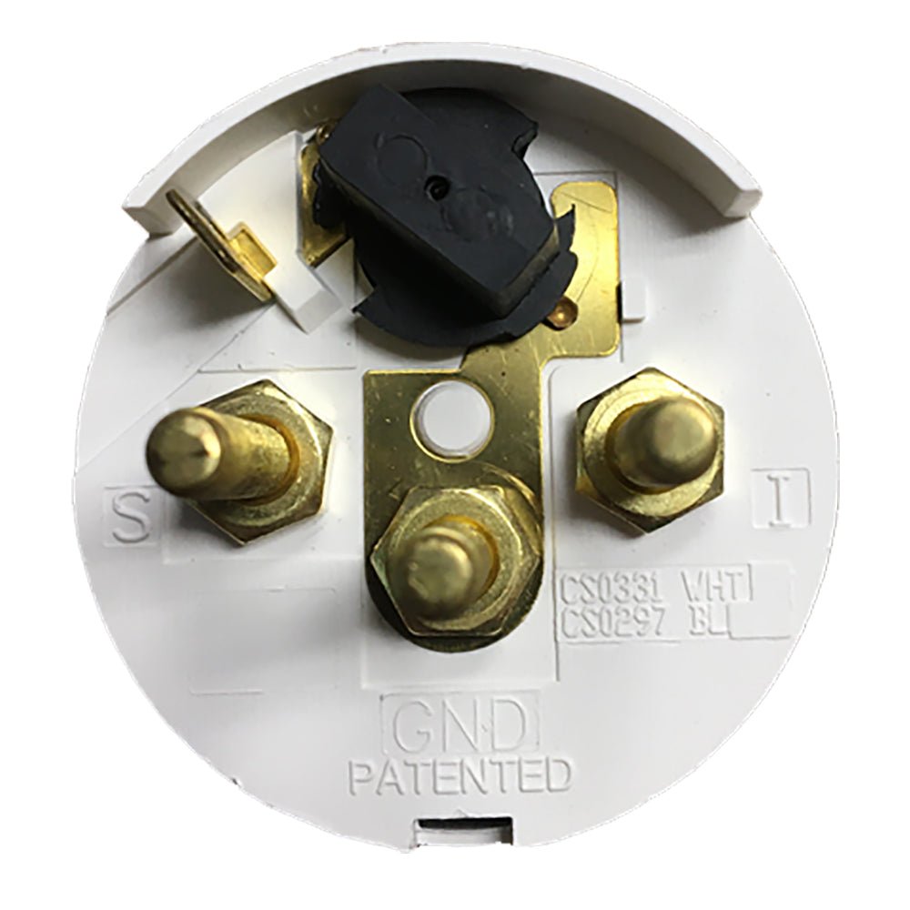 Faria Euro White 2" Cylinder Head Temperature Gauge (60 - 220&deg; F) - Marine Parts OnlyMarine Navigation & InstrumentsFaria Beede Instruments