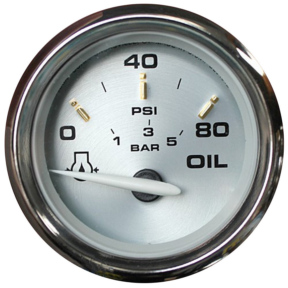 Faria Kronos 2" Oil Pressure Gauge - 80 PSI - Marine Parts OnlyMarine Navigation & InstrumentsFaria Beede Instruments
