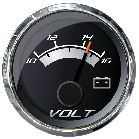 Faria Platinum 2" Voltmeter (10 - 16 VDC) - Marine Parts OnlyMarine Navigation & InstrumentsFaria Beede Instruments