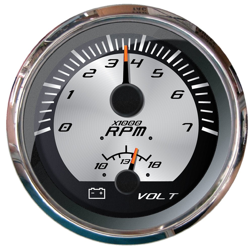 Faria Platinum 4" Multi - Function - Tachometer &amp; Voltmeter - Marine Parts OnlyMarine Navigation & InstrumentsFaria Beede Instruments