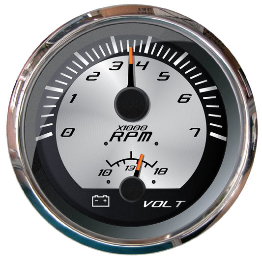 Faria Platinum 4" Multi - Function - Tachometer &amp; Voltmeter - Marine Parts OnlyMarine Navigation & InstrumentsFaria Beede Instruments