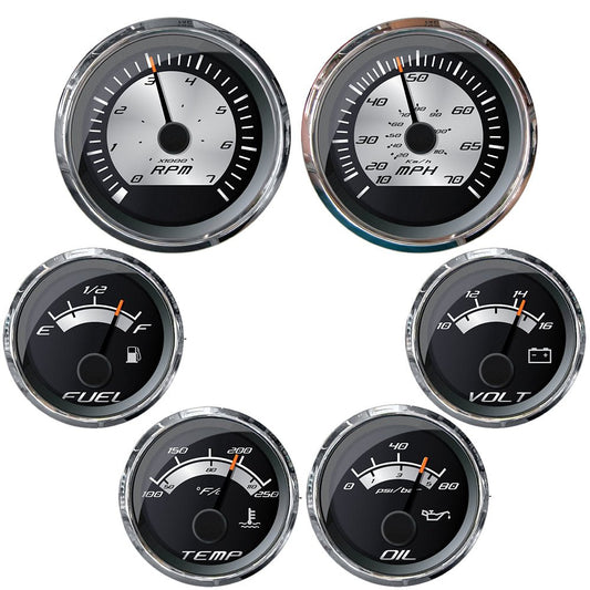Faria Platinum Series Box Set - Inboard Motors - Marine Parts OnlyMarine Navigation & InstrumentsFaria Beede Instruments