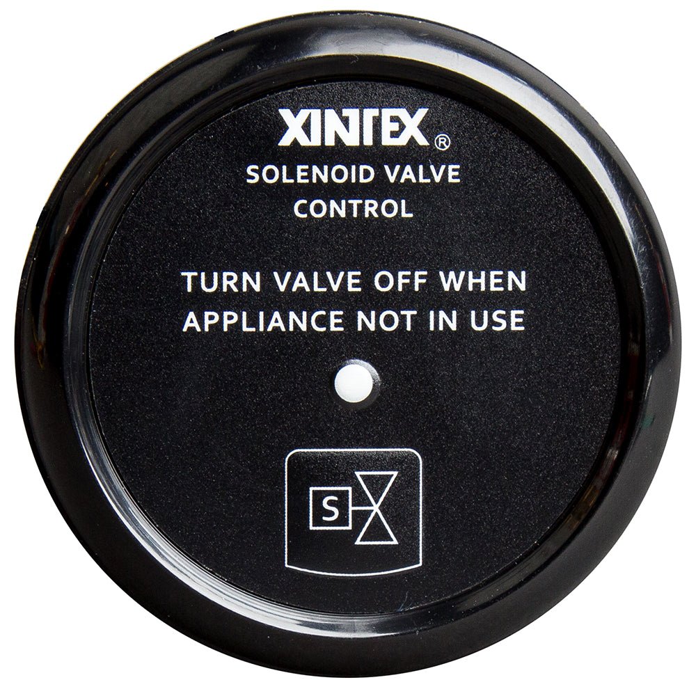 Fireboy - Xintex Propane Control &amp; Solenoid Valve w/Black Bezel Display - Marine Parts OnlyMarine SafetyFireboy - Xintex