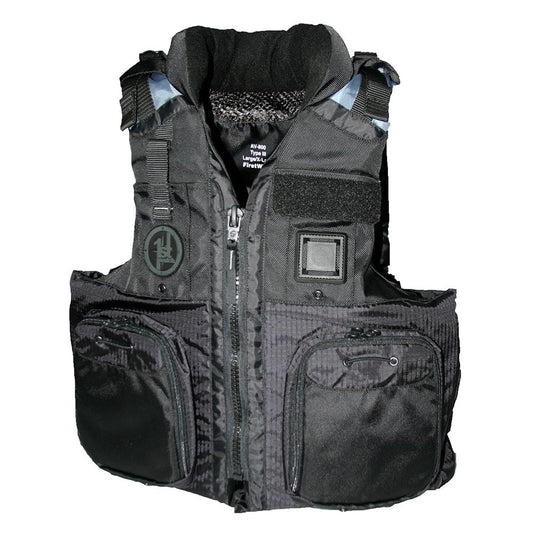 First Watch AV - 800 Four Pocket Flotation Vest - Black - XXL to 3XL - Marine Parts OnlyMarine SafetyFirst Watch
