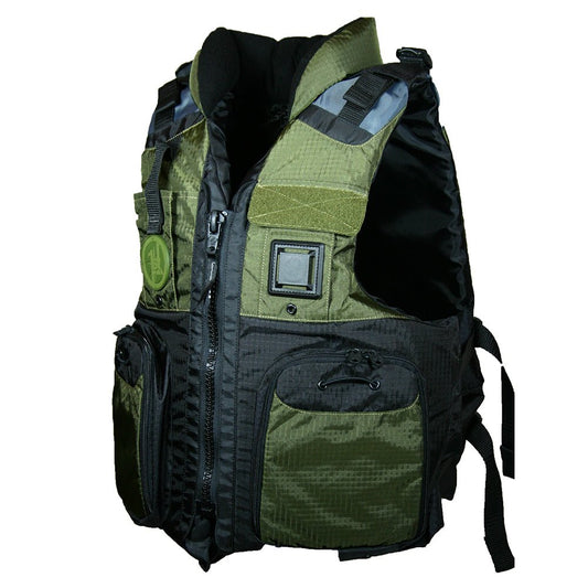 First Watch AV - 800 Four Pocket Flotation Vest - OD Green - XXL to3XL - Marine Parts OnlyMarine SafetyFirst Watch
