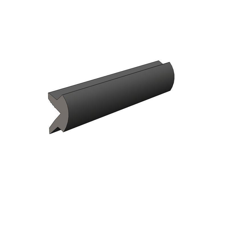 FLEXIBLE RUB RAIL INSERT KIT BLACK - Marine Parts OnlyTACO METALS