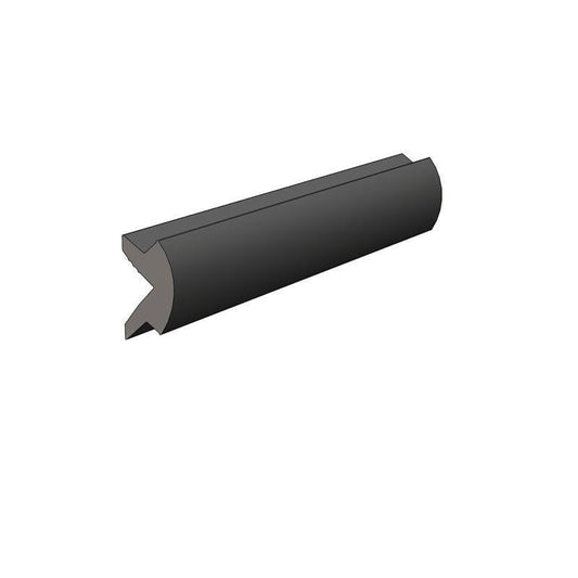 FLEXIBLE RUB RAIL INSERT KIT BLACK - Marine Parts OnlyTACO METALS
