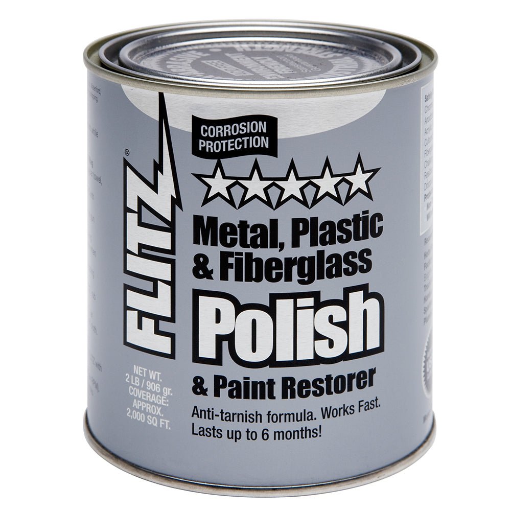 Flitz Polish - Paste - 2.0 lb. Quart Can - Marine Parts OnlyBoat OutfittingFlitz