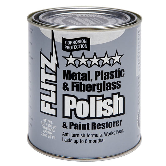 Flitz Polish - Paste - 2.0 lb. Quart Can - Marine Parts OnlyBoat OutfittingFlitz