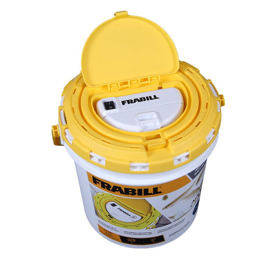 Frabill Dual Fish Bait Bucket w/Aerator Built - In - Marine Parts OnlyMarine Plumbing & VentilationFrabill