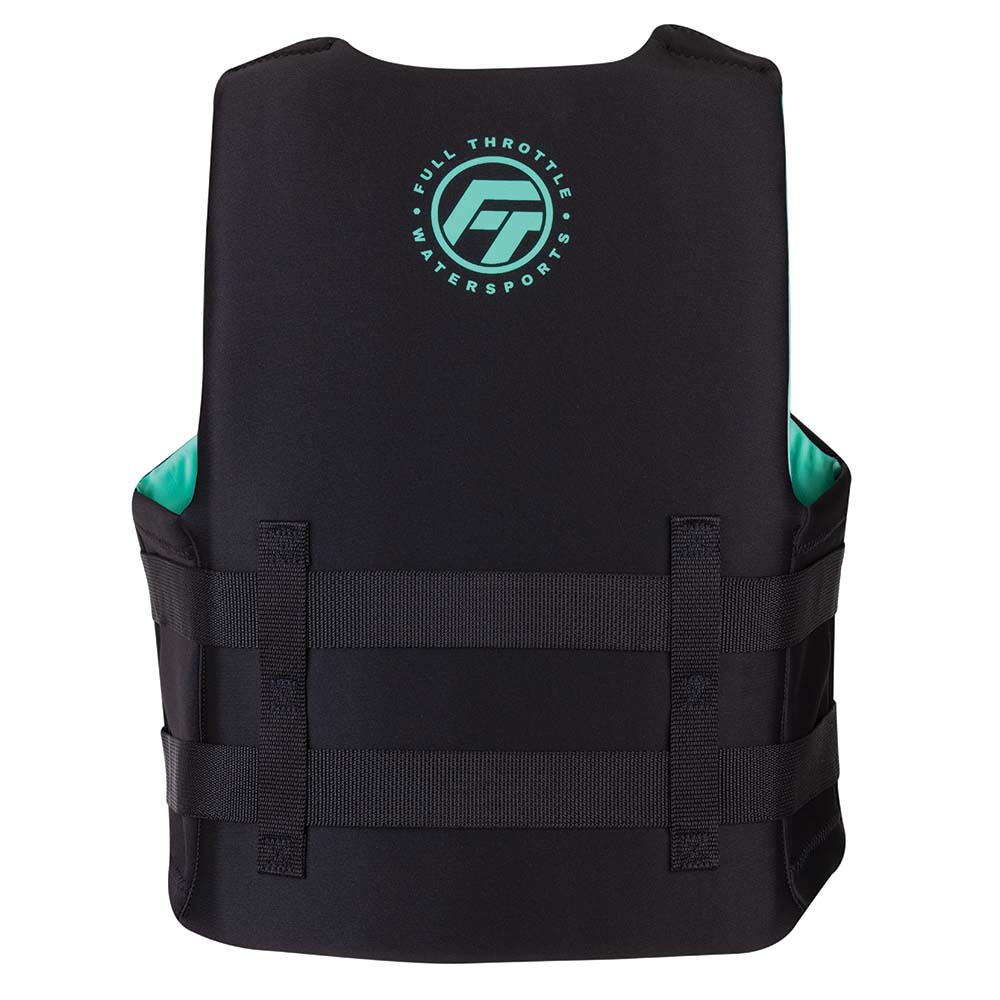 Full Throttle Adult Rapid - Dry Life Jacket - L/XL - Aqua/Black - Marine Parts OnlyWatersportsFull Throttle