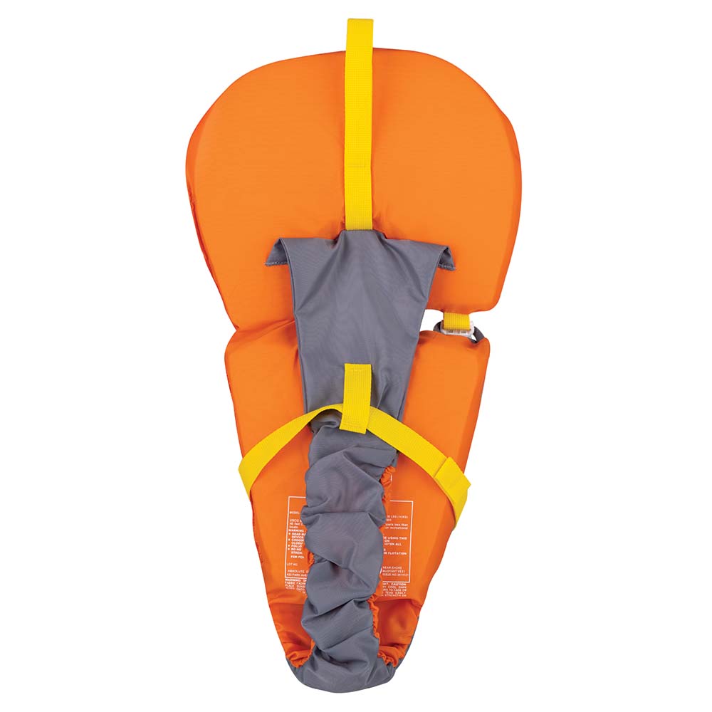 Full Throttle Baby - Safe Vest - Infant to 30lbs - Orange/Grey - Marine Parts OnlyMarine SafetyFull Throttle