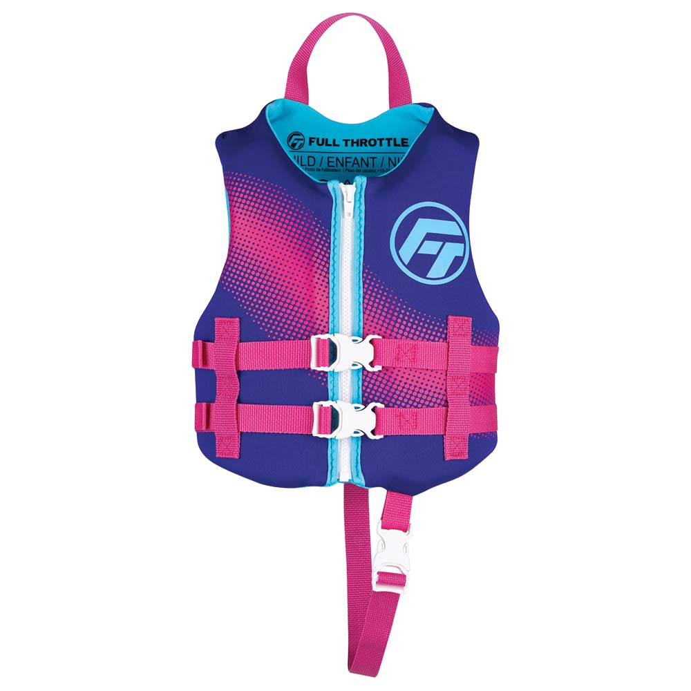 Full Throttle Child Rapid - Dry Life Jacket - Purple - Marine Parts OnlyWatersportsFull Throttle