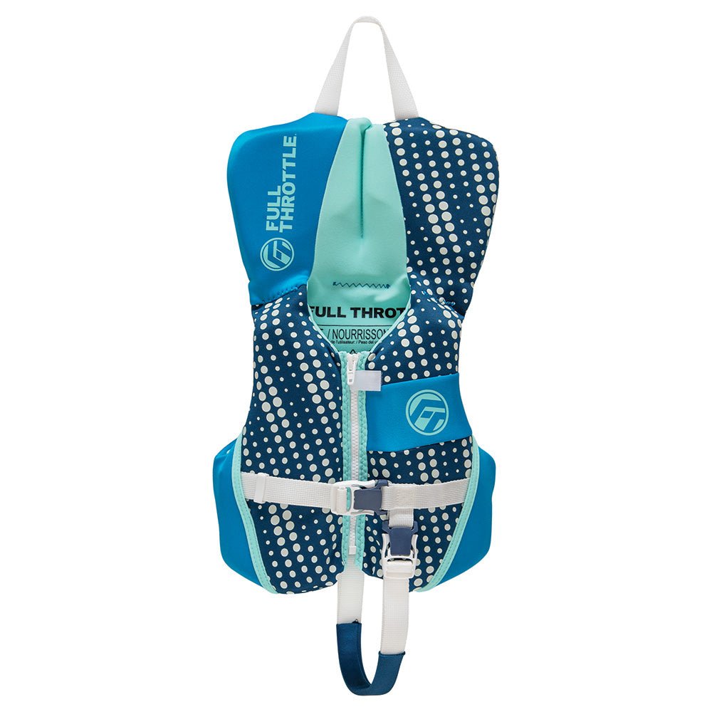 Full Throttle Infant Rapid - Dry Flex - Back Life Jacket - Aqua - Marine Parts OnlyWatersportsFull Throttle
