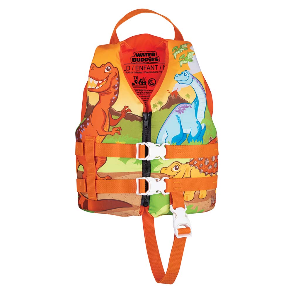 Full Throttle Water Buddies Life Vest - Child 30 - 50lbs - Dinosaurs - Marine Parts OnlyMarine SafetyFull Throttle