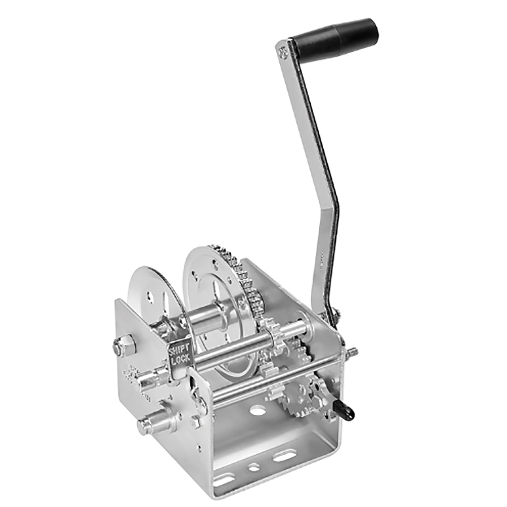 Fulton 2000lb 2 - Speed Winch - Strap Not Included - Marine Parts OnlyTraileringFulton