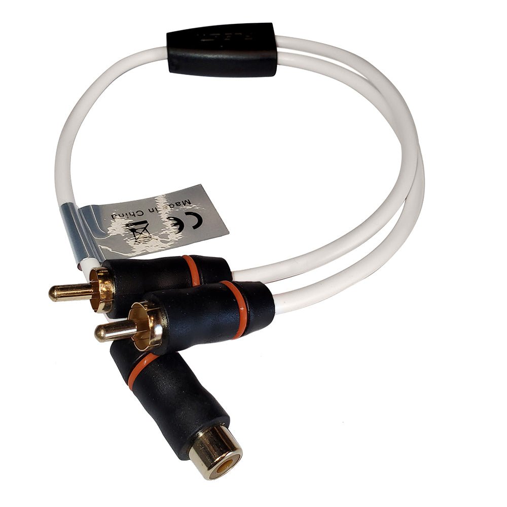 Fusion RCA Cable Splitter - 1 Female to 2 Male - 1&39; - Marine Parts OnlyEntertainmentFusion