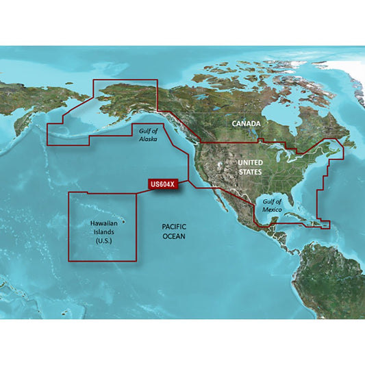Garmin BlueChart&reg; g3 HD - HXUS604x - US All &amp; Canadian West - microSD&trade;/SD&trade; - Marine Parts OnlyCartographyGarmin