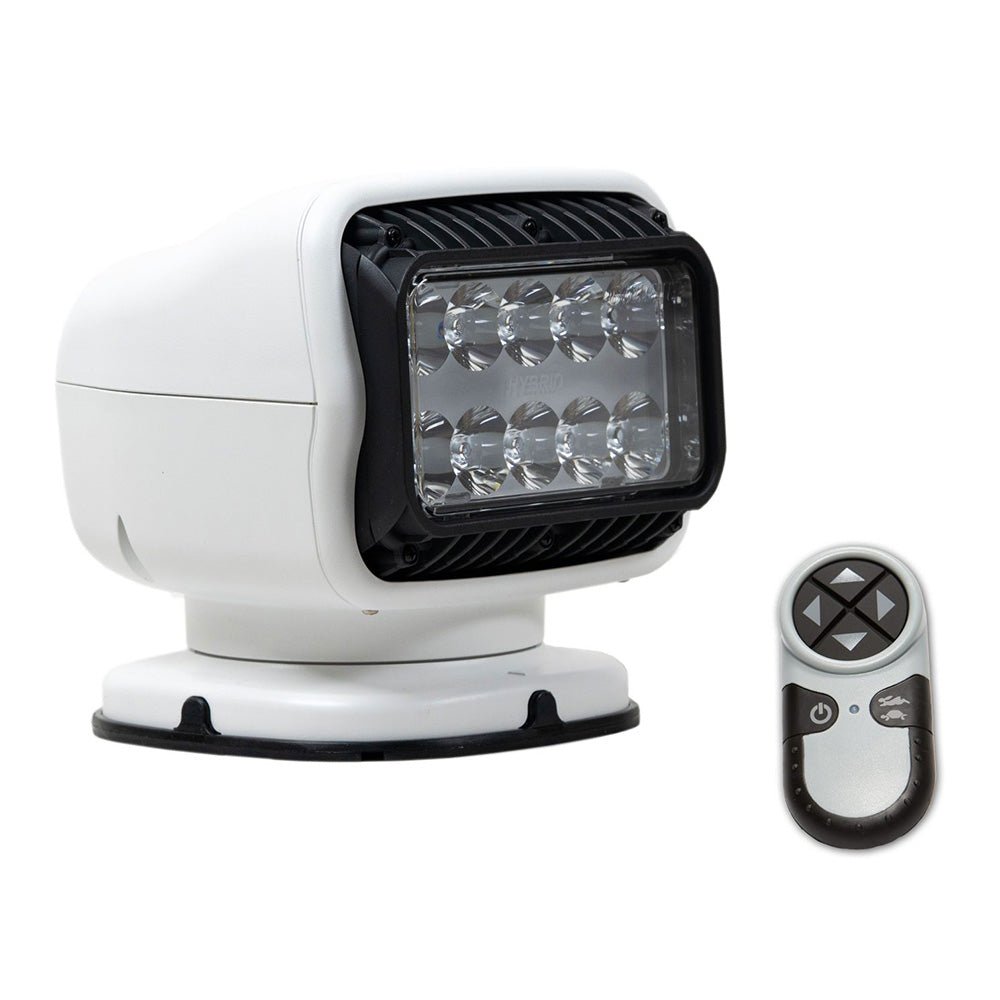 Golight GT Series LED Hybrid Light Permanent Mount w/Handheld Wireless Remote - 12V - White - Marine Parts OnlyLightingGolight