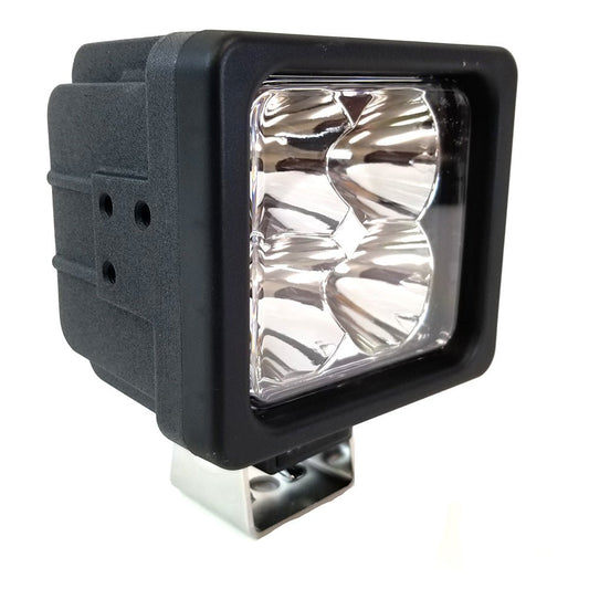 Golight GXL LED Work Light Series Spot Light Fixed Mount w/No Remote - 12V - Black - Marine Parts OnlyLightingGolight