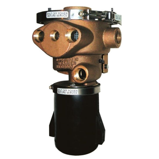 GROCO 1 - 1/2" Inlet Hydromatic Self - Cleaning Strainer - 12V - Marine Parts OnlyMarine Plumbing & VentilationGROCO