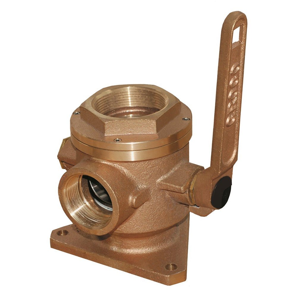 GROCO 1 - 1/2" Safety Seacock w/1 - 1/4" Side Port - Marine Parts OnlyMarine Plumbing & VentilationGROCO