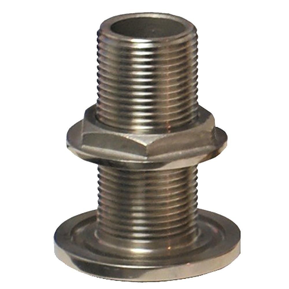 GROCO 1 - 1/4" NPS NPT Combo Stainless Steel Thru - Hull Fitting w/Nut - Marine Parts OnlyMarine Plumbing & VentilationGROCO