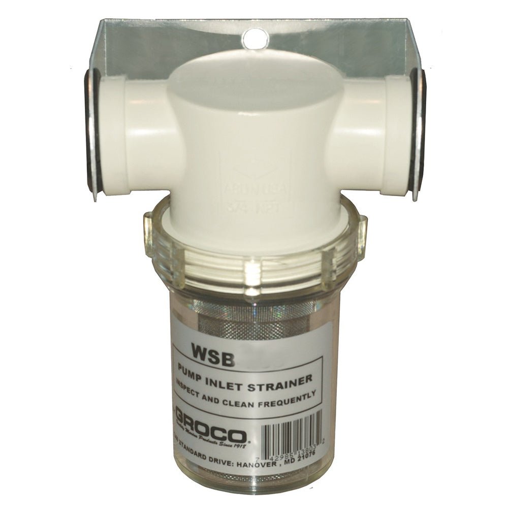 GROCO 1" Fresh Water Strainer w/Plastic Basket - Marine Parts OnlyMarine Plumbing & VentilationGROCO