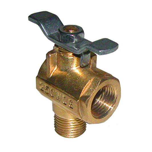 GROCO 1/2" NPT 90&deg; Bronze Fuel Valve - Marine Parts OnlyMarine Plumbing & VentilationGROCO