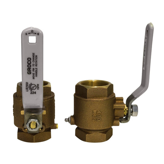 GROCO 3/8" NPT Bronze In - Line Ball Valve - Marine Parts OnlyMarine Plumbing & VentilationGROCO