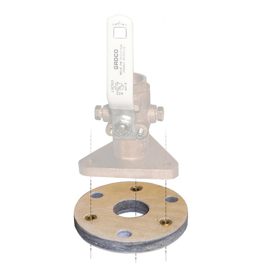 GROCO Backing Block f/2" &amp; 2 - 1/2" Seacocks - Marine Parts OnlyMarine Plumbing & VentilationGROCO