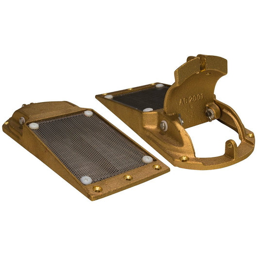 GROCO Perforated Hull Strainer w/Access Door 3" Max Thru - Hull - Marine Parts OnlyMarine Plumbing & VentilationGROCO