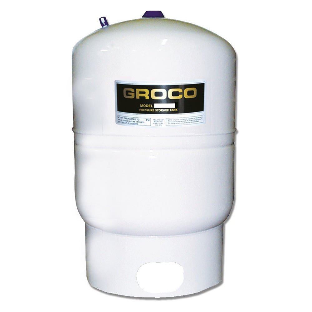 GROCO Pressure Storage Tank - 3.2 Gallon Drawdown - Marine Parts OnlyMarine Plumbing & VentilationGROCO