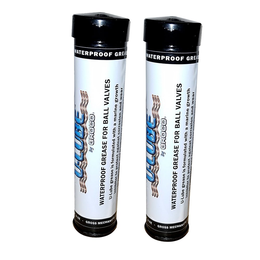 GROCO U - Lube Cartridge - 3oz. *2 - Pack - Marine Parts OnlyMarine Plumbing & VentilationGROCO