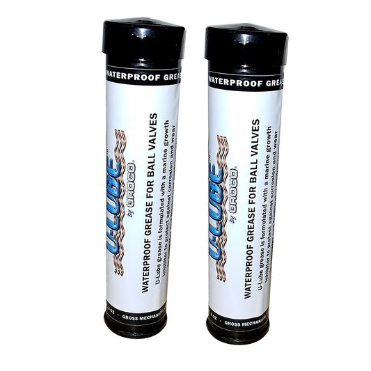 GROCO U - Lube Cartridge - 3oz. *2 - Pack - Marine Parts OnlyMarine Plumbing & VentilationGROCO