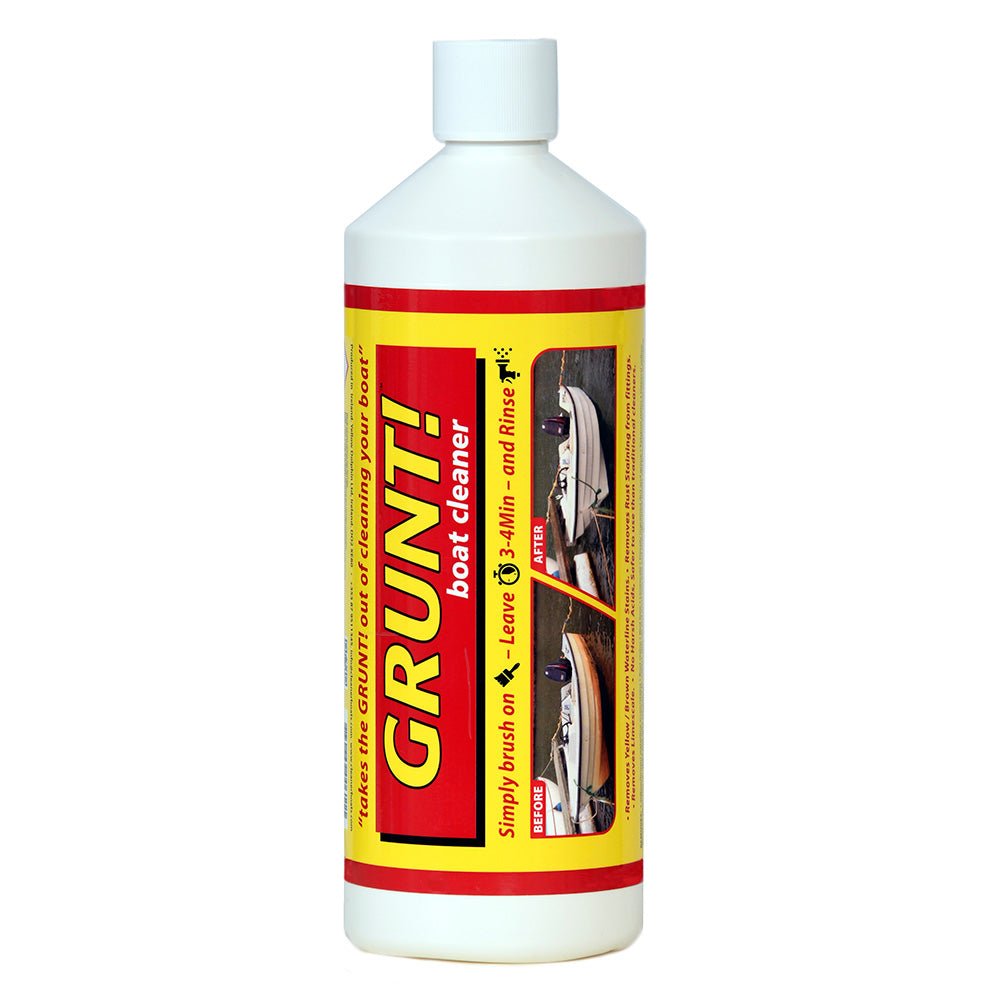 GRUNT! 32oz Boat Cleaner - Removes Waterline &amp; Rust Stains - Marine Parts OnlyBoat OutfittingGRUNT!