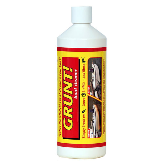 GRUNT! 32oz Boat Cleaner - Removes Waterline &amp; Rust Stains - Marine Parts OnlyBoat OutfittingGRUNT!