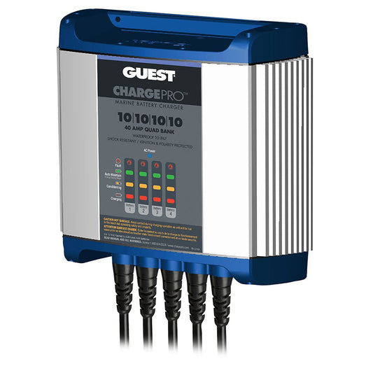 Guest On - Board Battery Charger 40A / 12V - 4 Bank - 120V Input - Marine Parts OnlyElectricalGuest