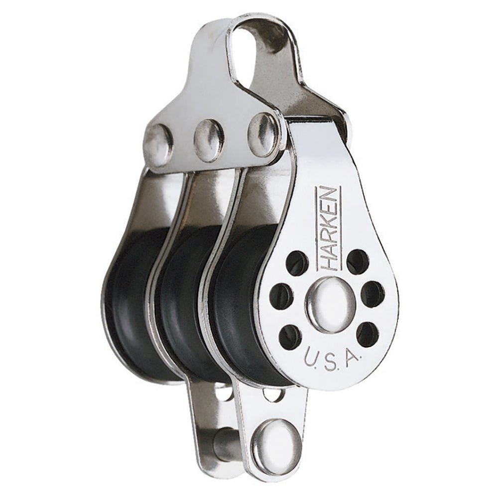 Harken 22mm Triple Micro Block w/Becket - Marine Parts OnlySailingHarken