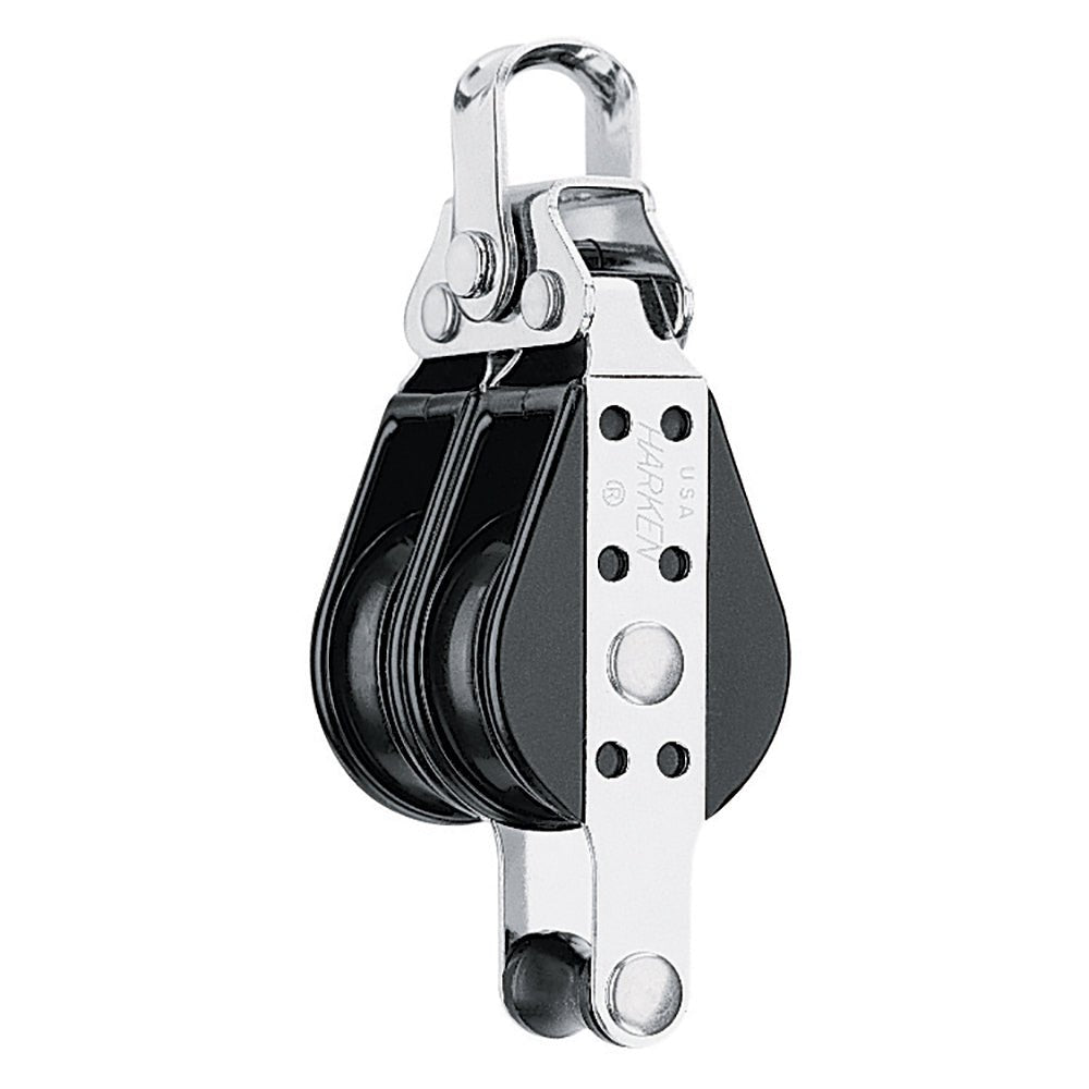 Harken 38mm Double Big Bullet Block w/Becket - Marine Parts OnlySailingHarken