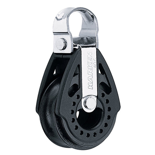 Harken 40mm Carbo Block 90&deg; Fixed Head - Marine Parts OnlySailingHarken