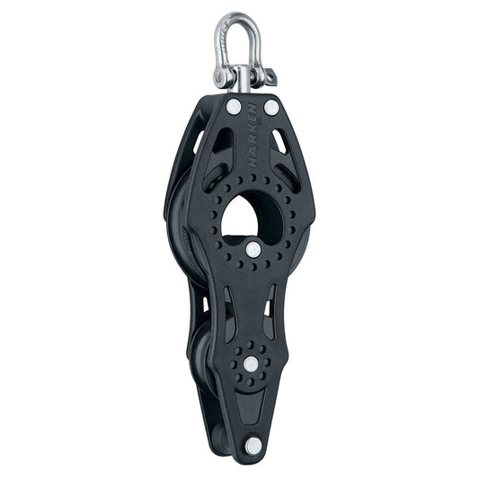 Harken 57mm Carbo Air Fiddle Block w/Swivel &amp; Becket - Marine Parts OnlySailingHarken