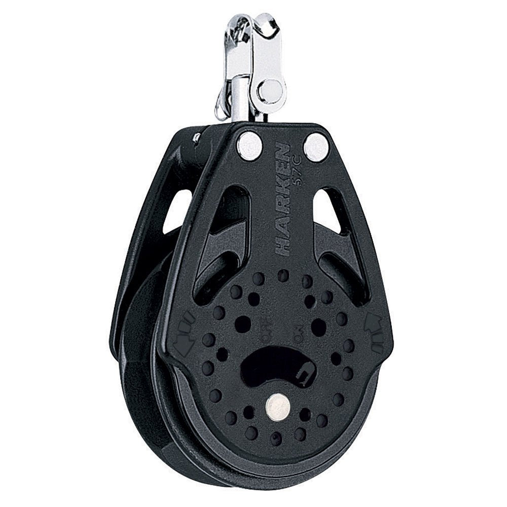 Harken 57mm Carbo Single Ratchet Block w/Swivel - Marine Parts OnlySailingHarken